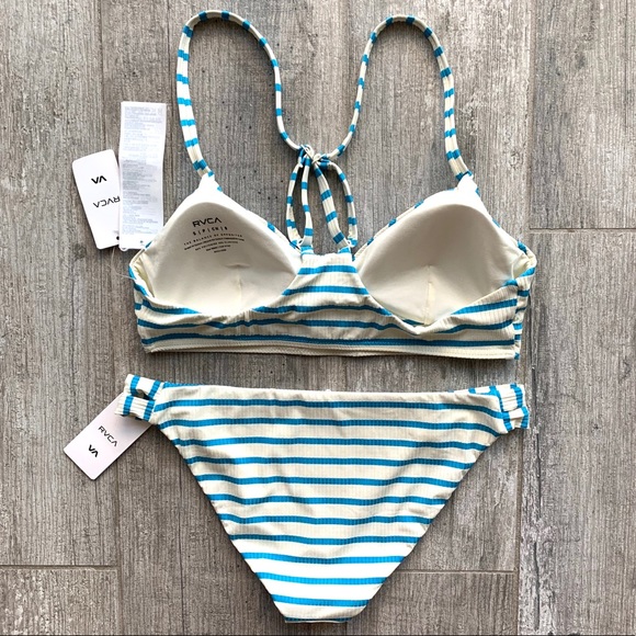 🔥🔥RVCA - MOXIE RIB BRALETTE BIKINI TOP🔥🔥 - Picture 6 of 7